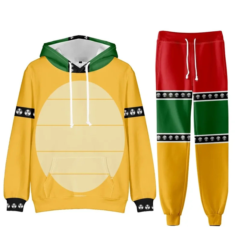 Women'S Fashion Hoodie - l2025l New Cosplay Super Brothers Bowser