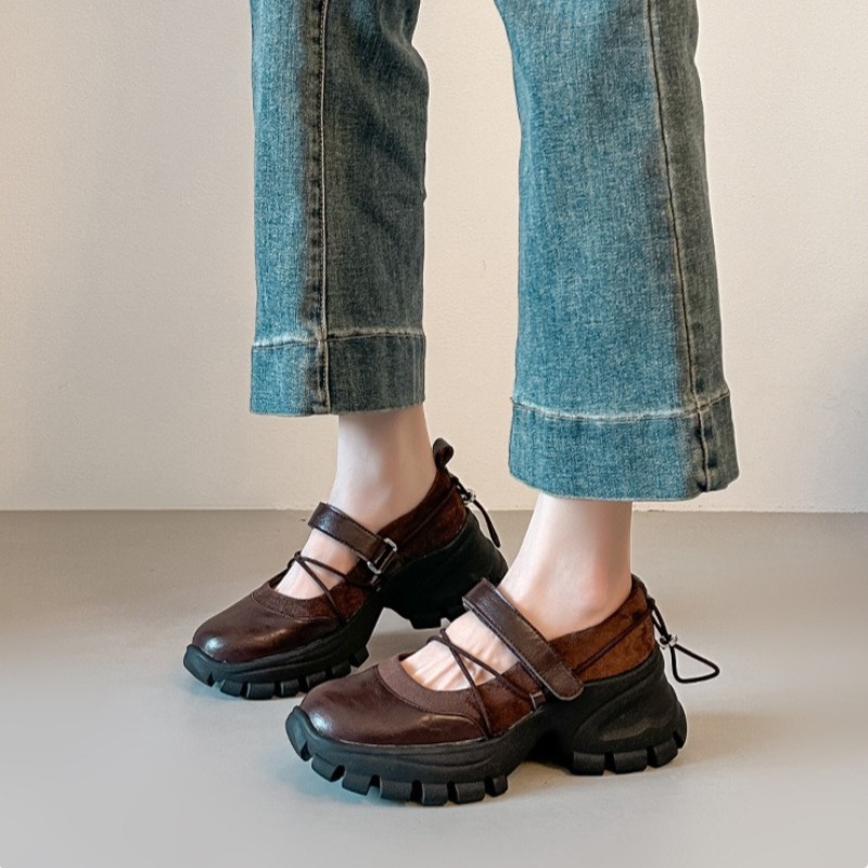 Women'S Fashion Gym Shoes - New Retro Ballet Mary Jane Shoes