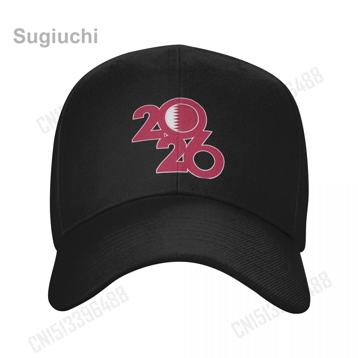 Women Fashion Qatar - Qatar Flag With 2026 Baseball Cap