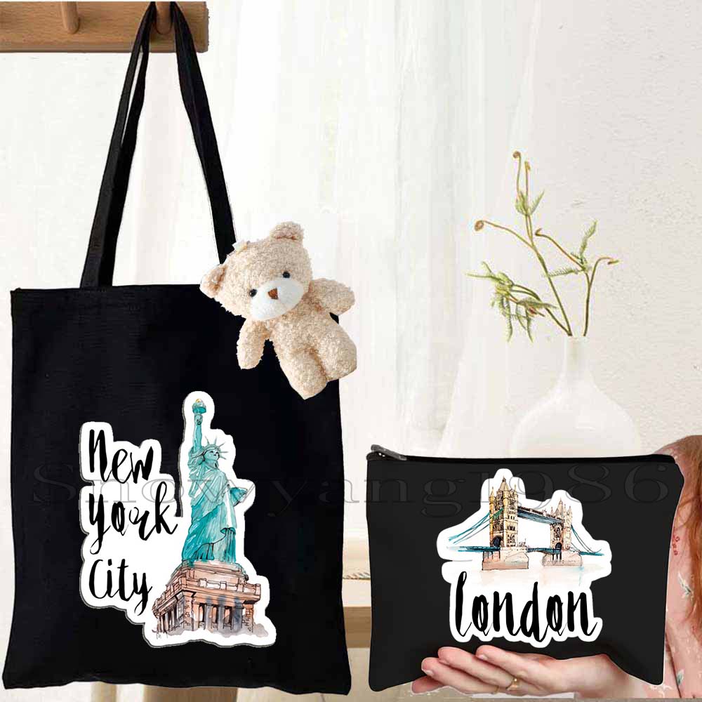 Women'S Fashion London - 3PCS Milan Moscow Netherlands New York
