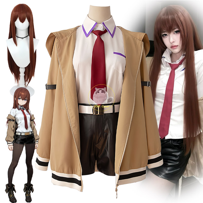 Anime Makise Kurisu Cosplay Co - Women'S Fashion Hoodie review and price