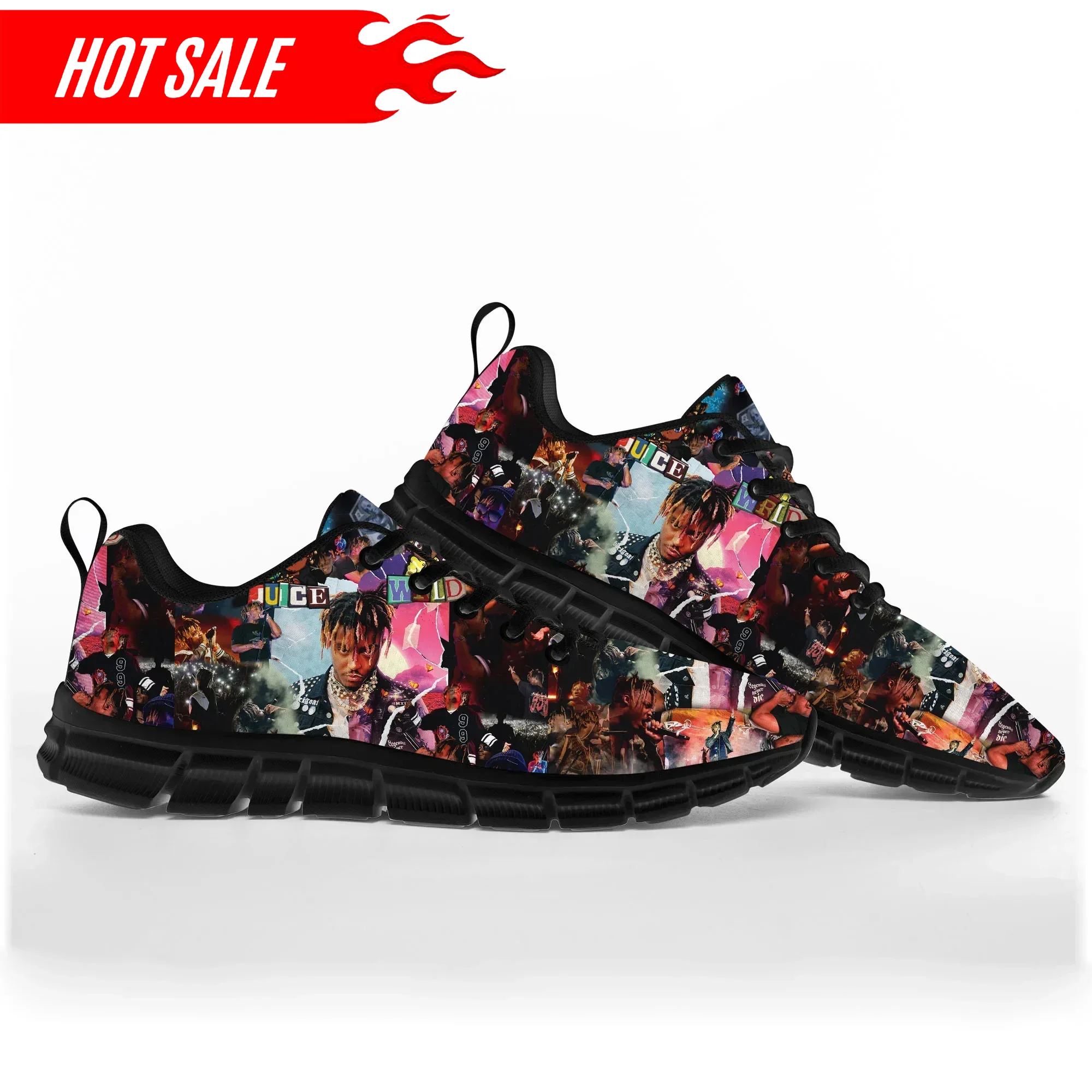 Hot Juice Wrld Hip Hop Rapper  - Women'S Fashion Gym Shoes review and price