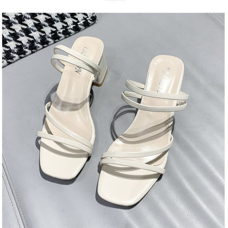 Plus Size Thick Heel Sandals W - Women Fashion Online review and price
