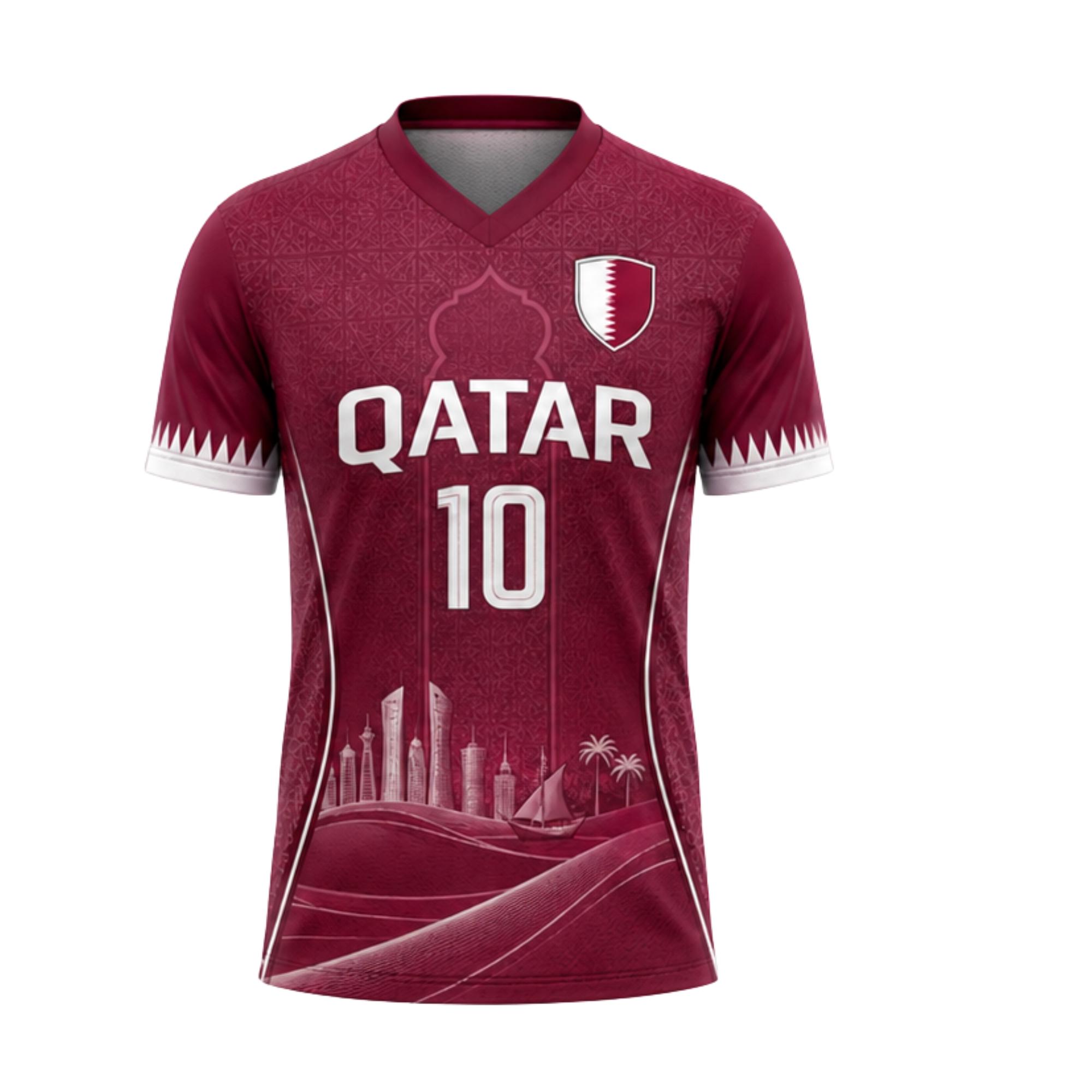 Qatar Jersey Men Women Soccer  - Women Fashion Qatar review and price