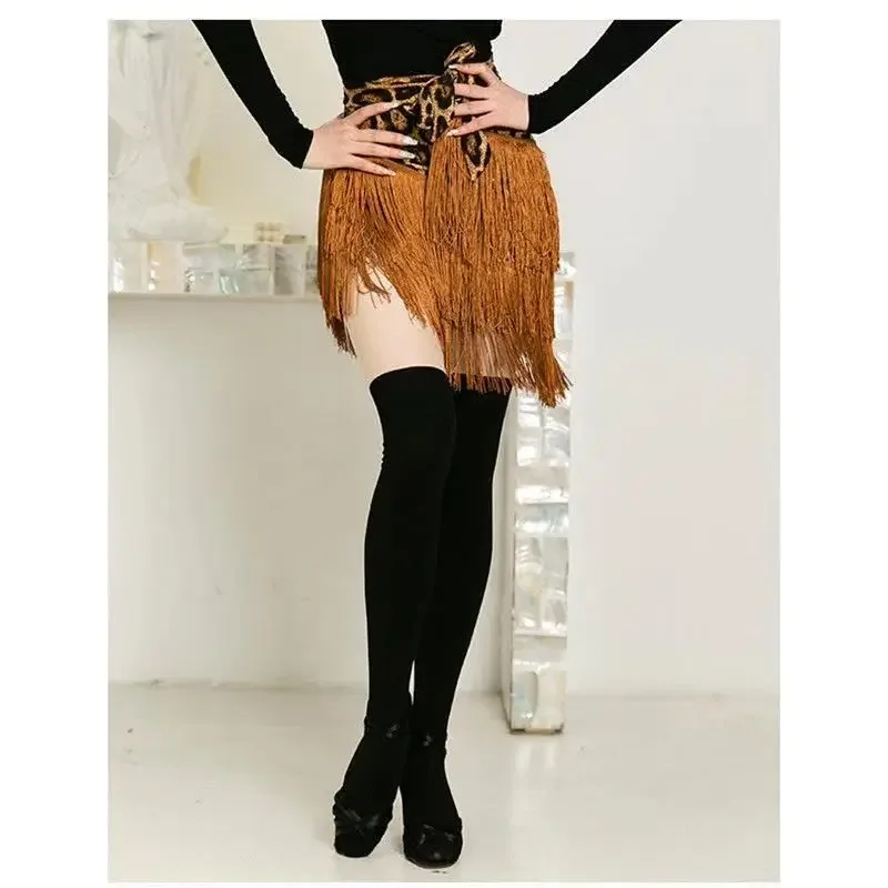 Latin Dance Skirt Leopard Prin - Printed Wrap Skirt review and price