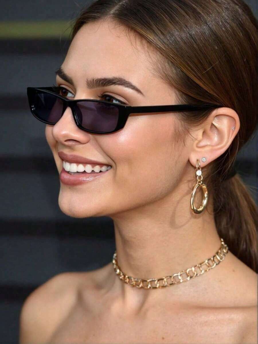1PC Y2K Small Frame  Glasses F - Women Fashion Fun review and price