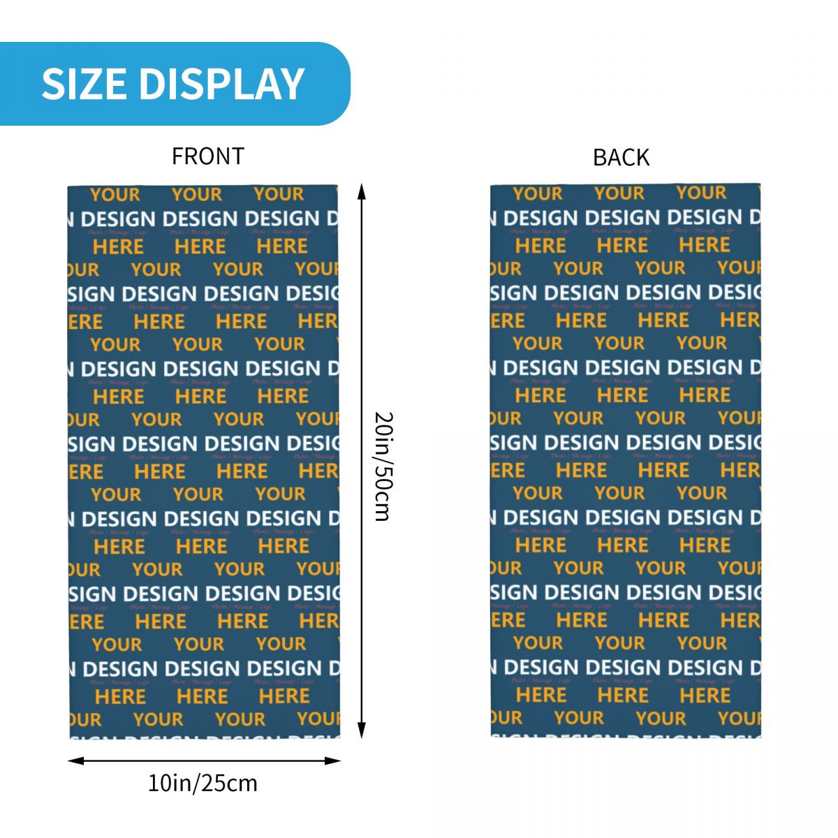 Custom Your Design Here Bandan - Women Fashion Logo review and price