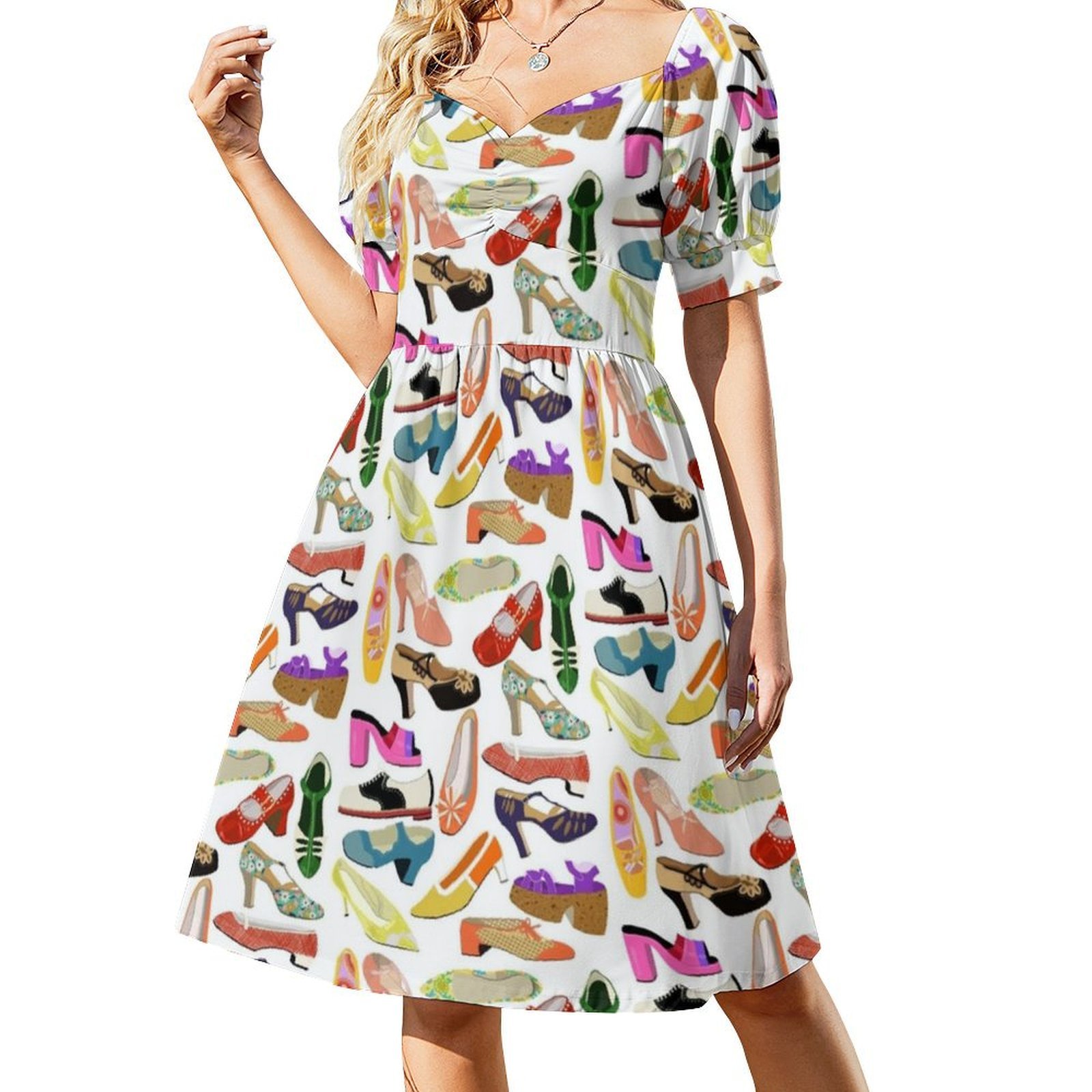 Vintage Shoe Collection Floral - Smocked Dress Women review and price