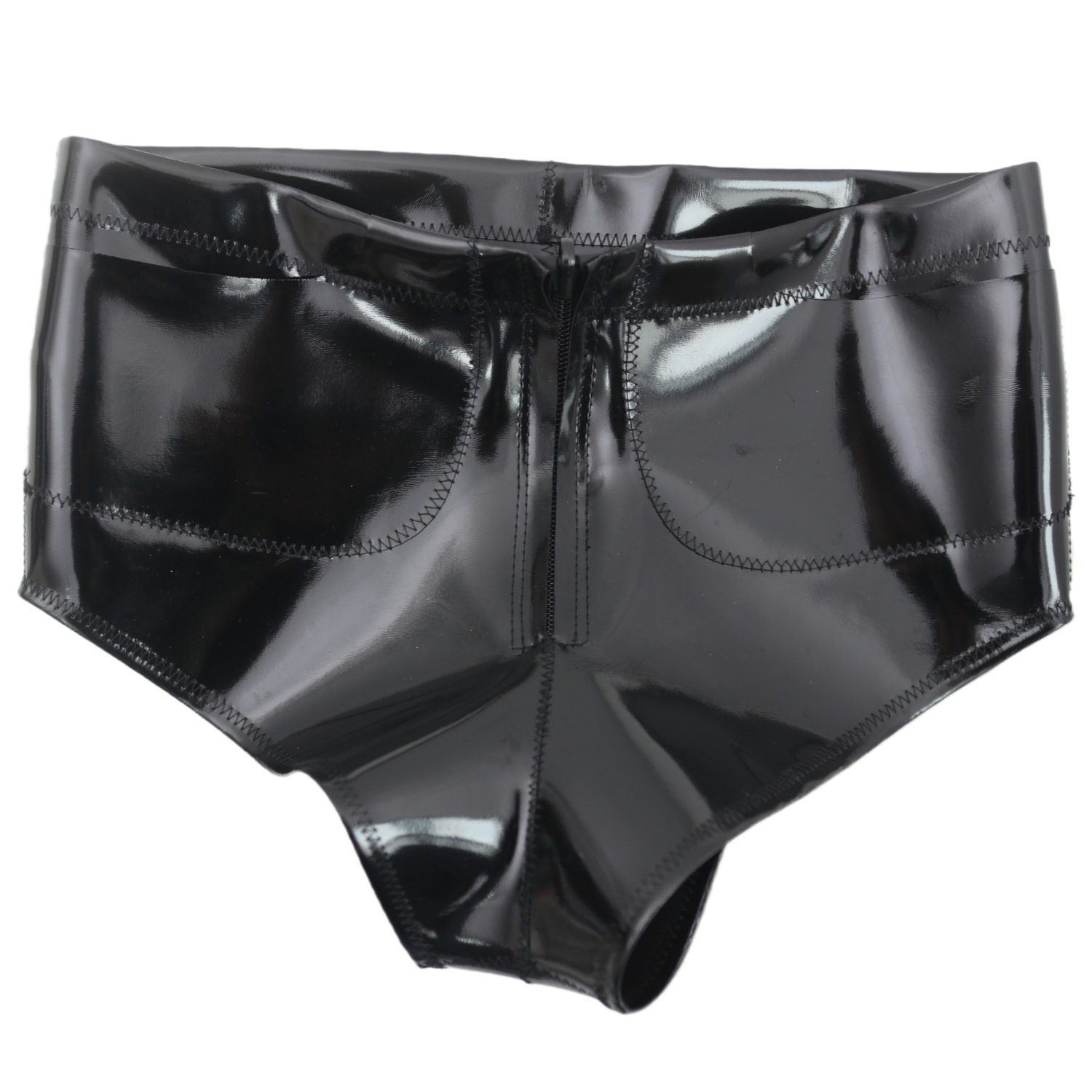 Women Men Glossy Pocket Shorts - Women Fashion Style review and price