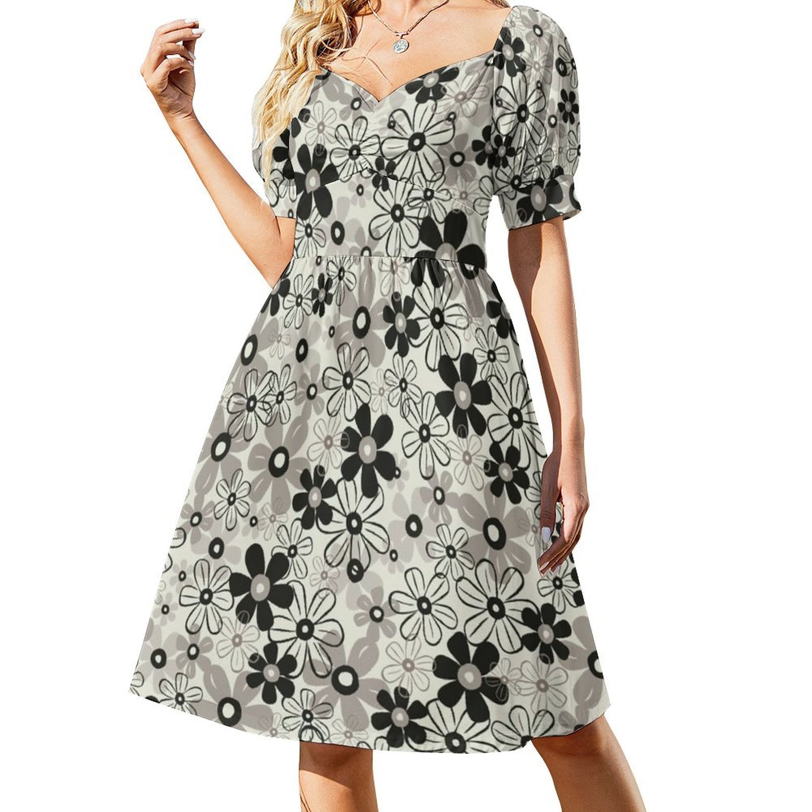 Spring In A Sock Floral Smock  - Smocked Dress Women review and price