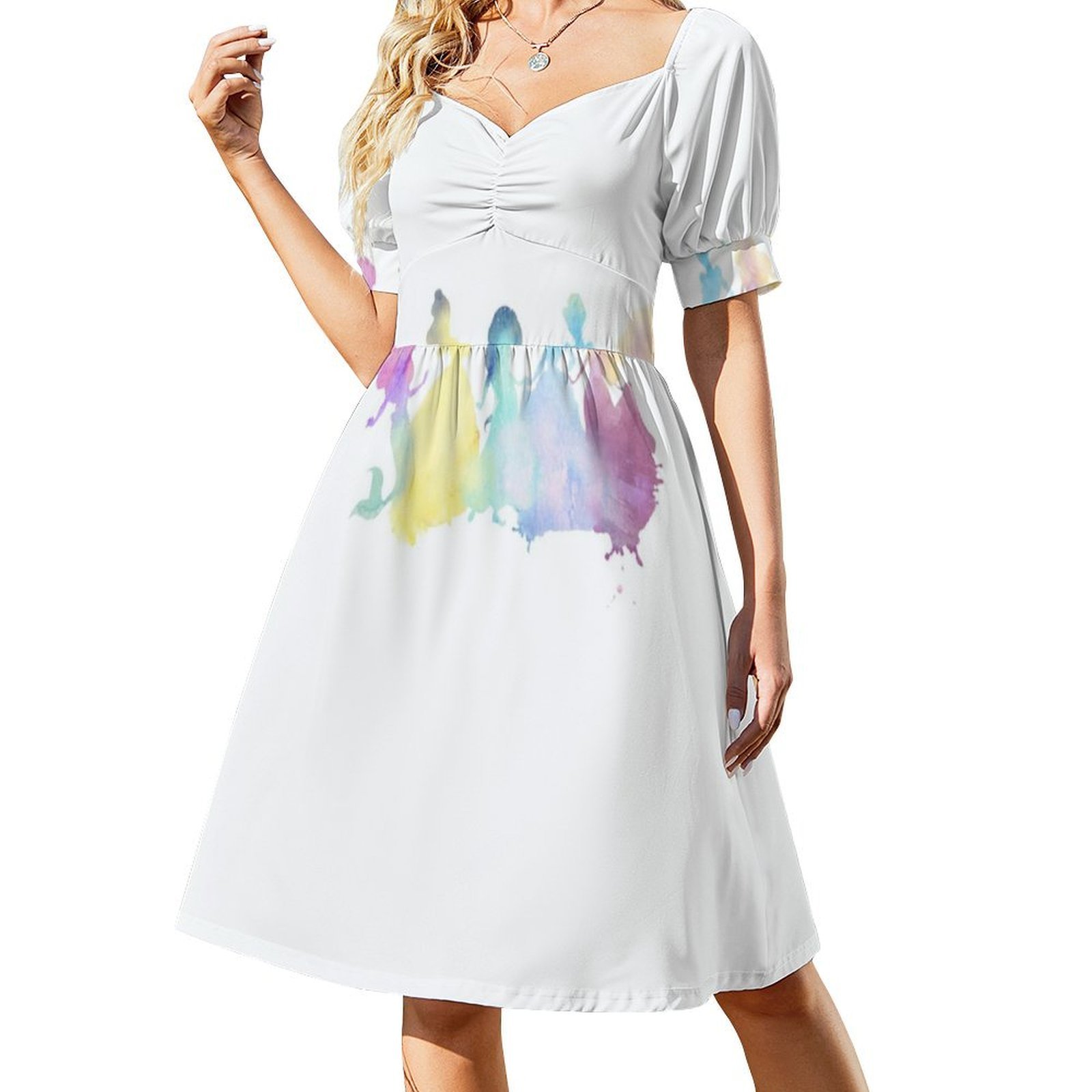 The Colors Of The Princesses F - Smocked Dress Women review and price