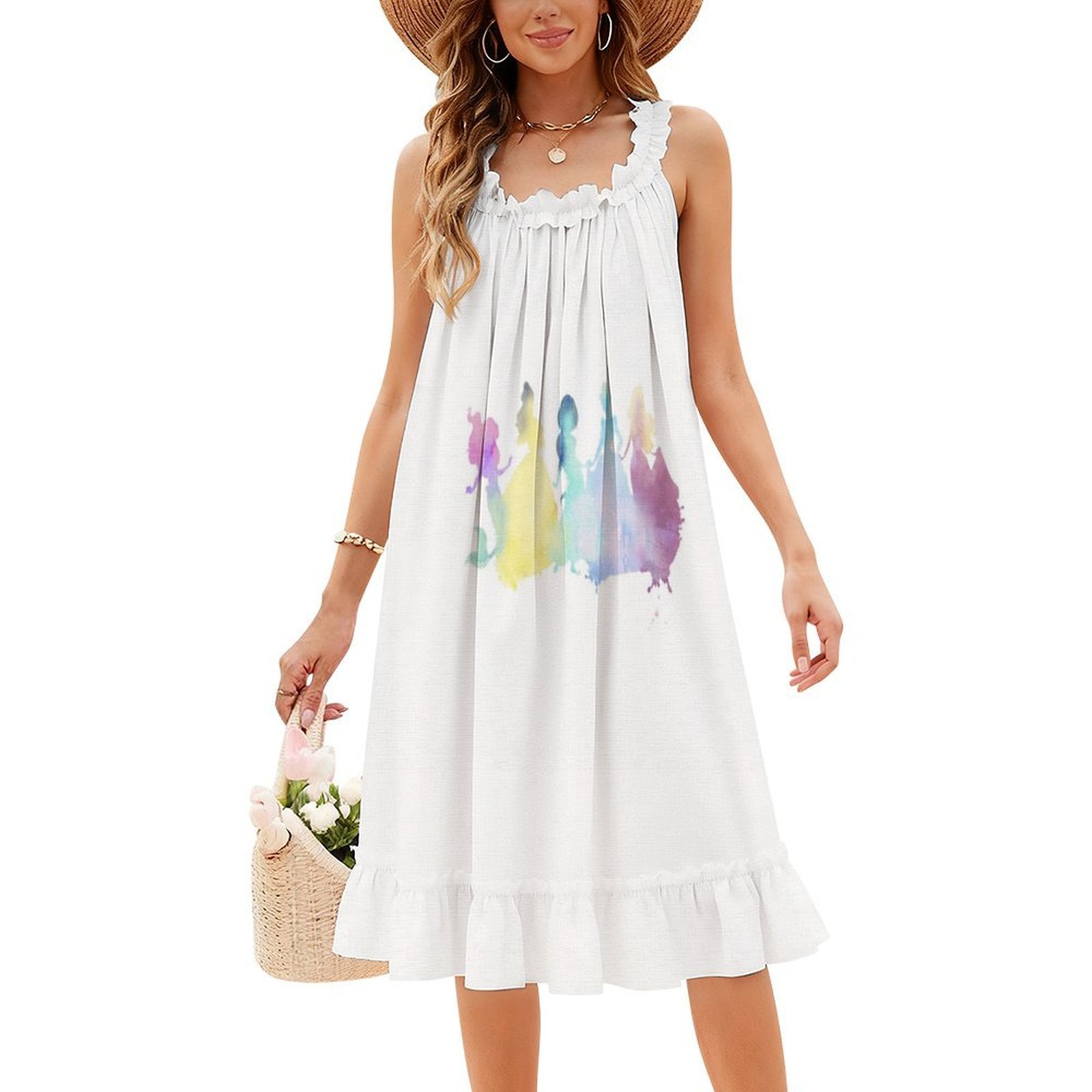 The Colors Of The Princesses F - Smocked Dress Women review and price