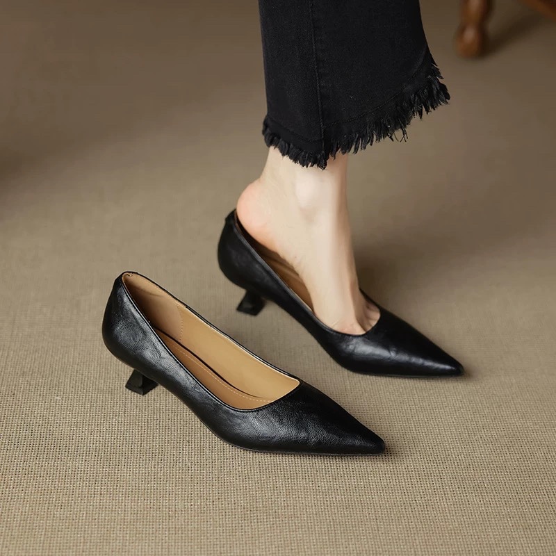 Simple Stiletto Single Shoes A - Women Fashion Simple review and price