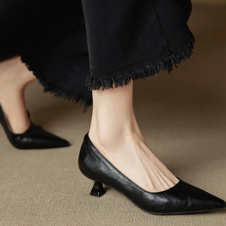Simple Stiletto Single Shoes A - Women Fashion Simple review and price