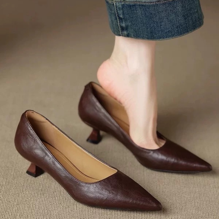 Simple Stiletto Single Shoes A - Women Fashion Simple review and price