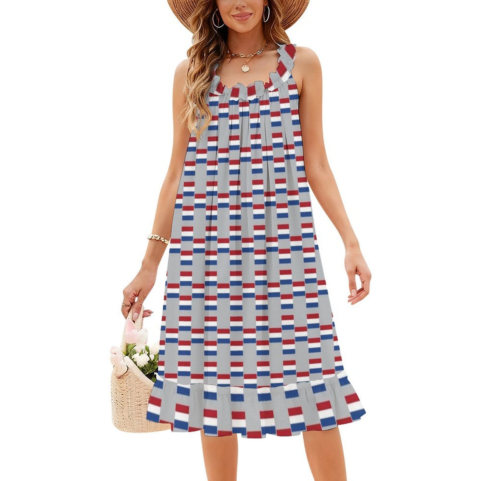 Vlag Van The Netherlands Flag  - Smocked Dress Women review and price