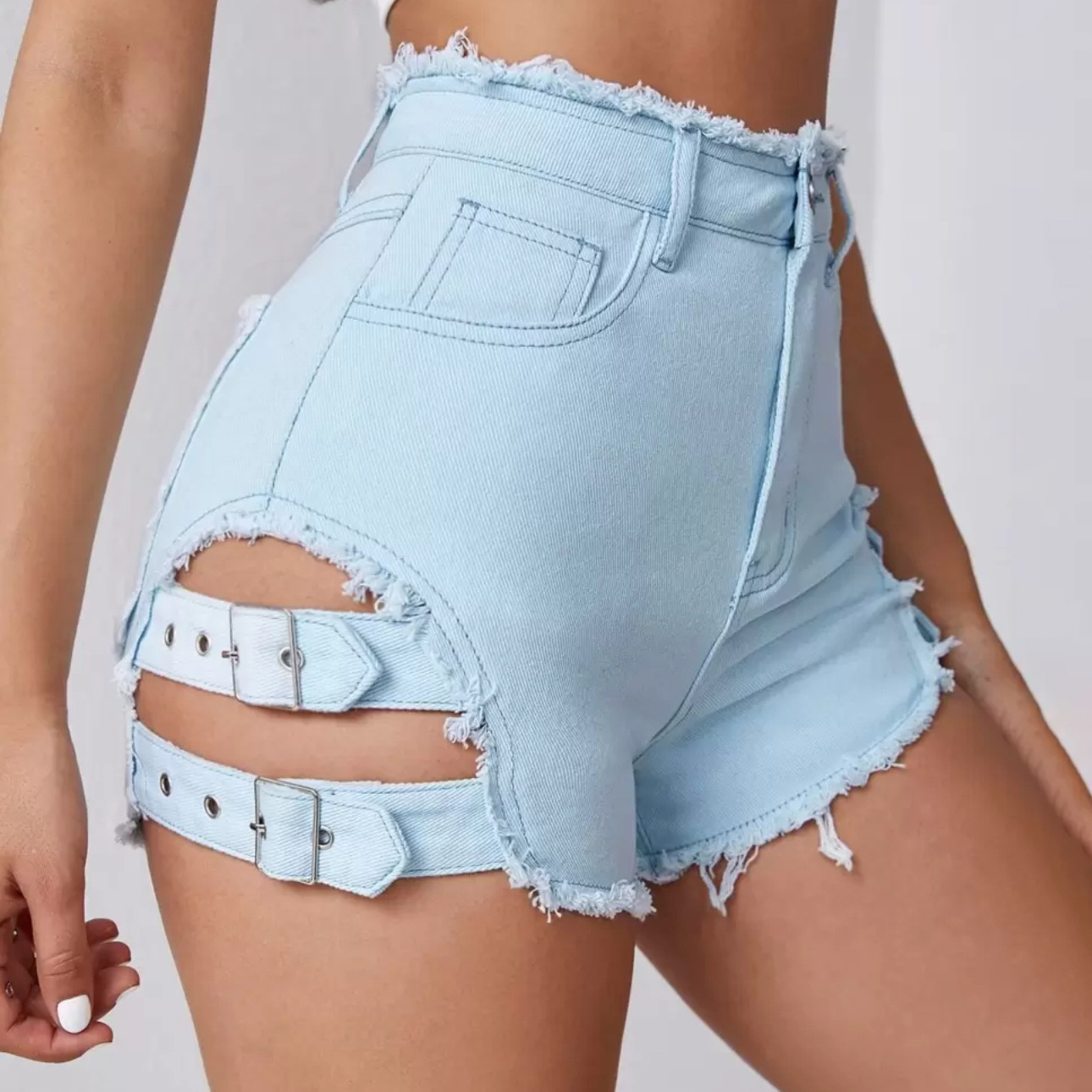 Women High Waist Denim Shorts  - Women'S Fashion Trousers review and price