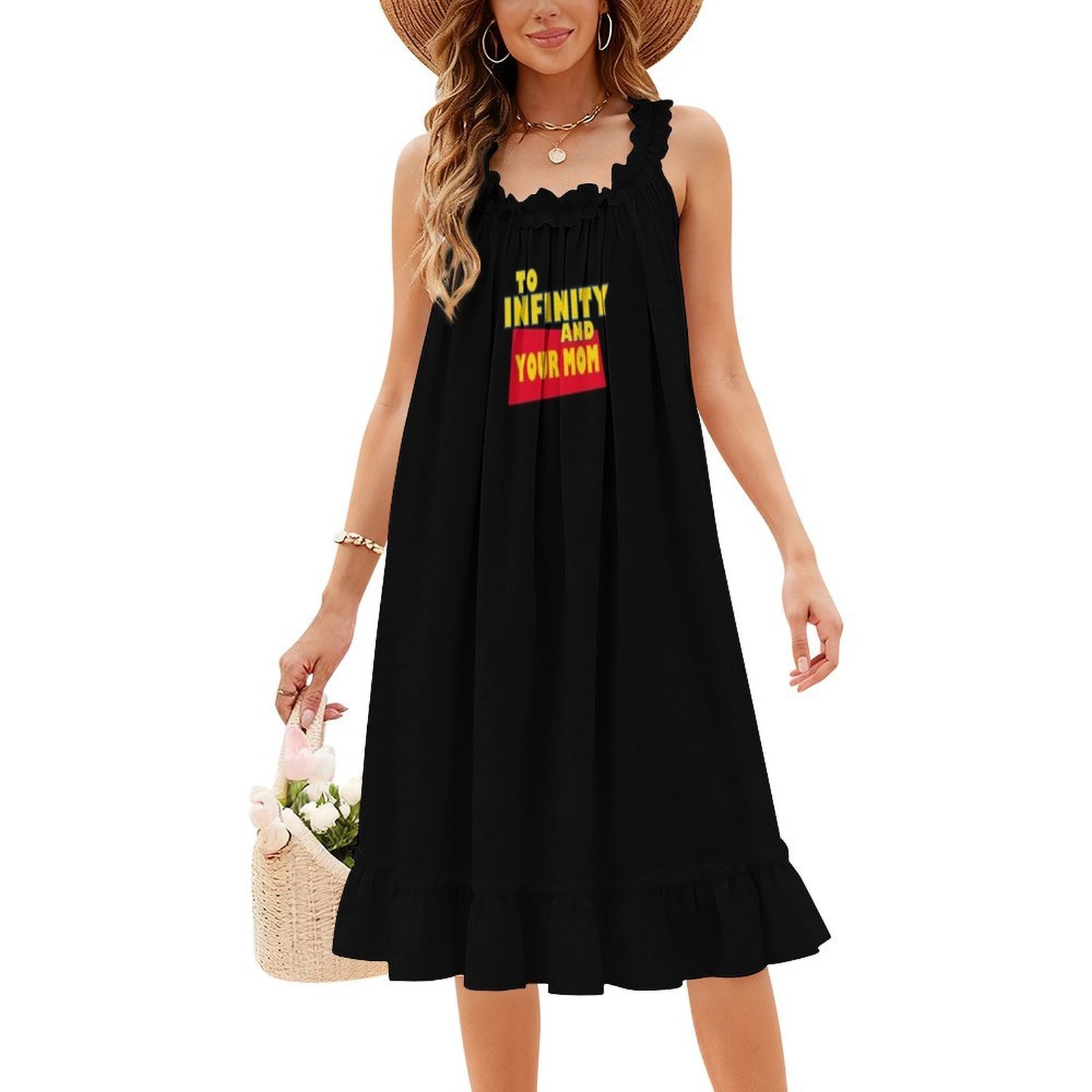 To Infinity And Your Mom Flora - Smocked Dress Women review and price