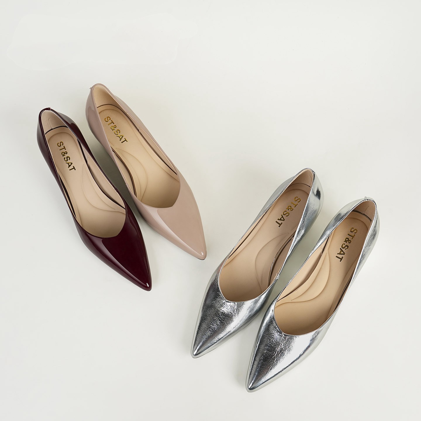 Pointed Toe Low-Cut Flats for  - Women Fashion Simple review and price
