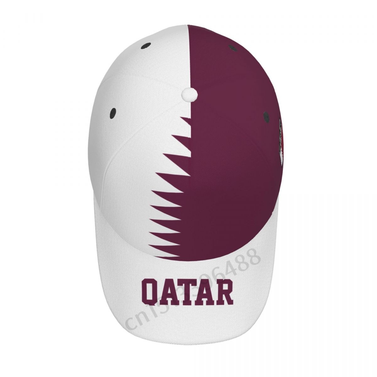 2025 Qatar Flag 3D Soccer Hats - Women Fashion Qatar review and price