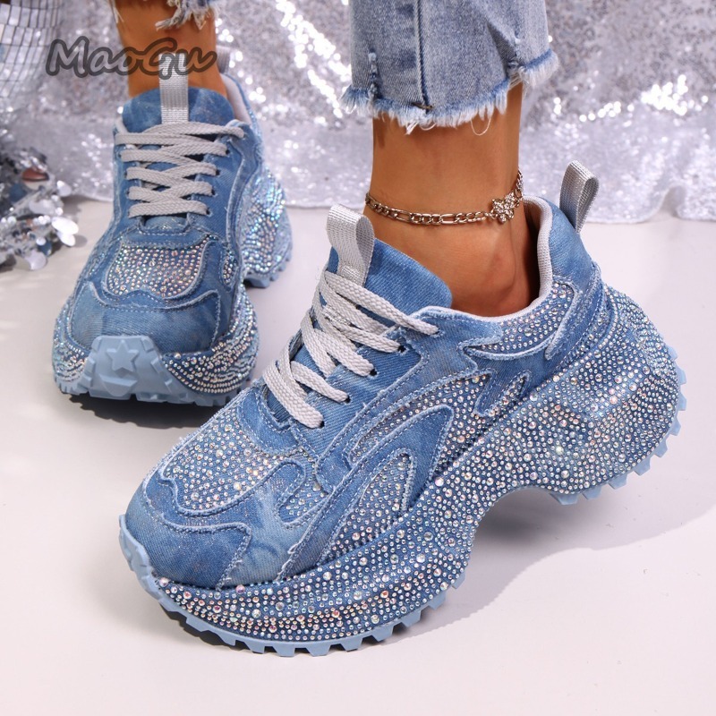 Fashion Rhinestone Women's Chu - Women'S Fashion Gym Shoes review and price
