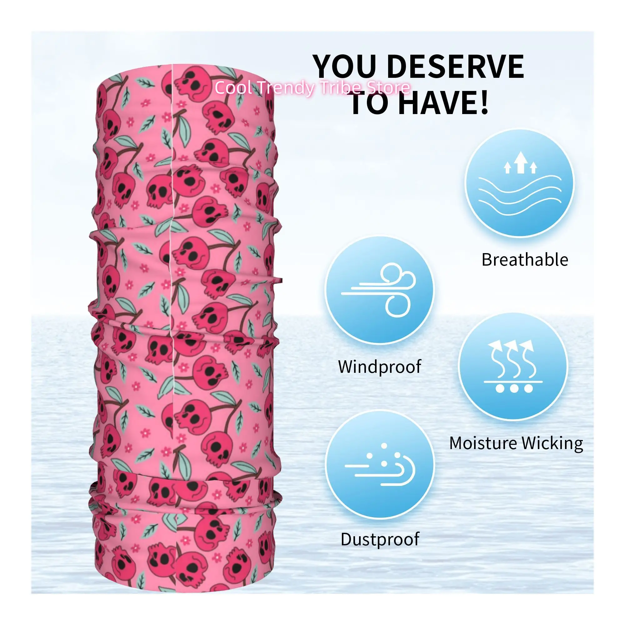 Pink Skull Cherry Fun Quirky S - Women Fashion Fun review and price