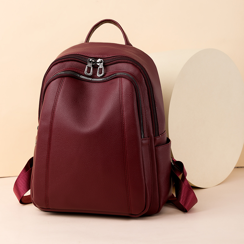 High Quality Leather Backpack  - Women Fashion Online review and price
