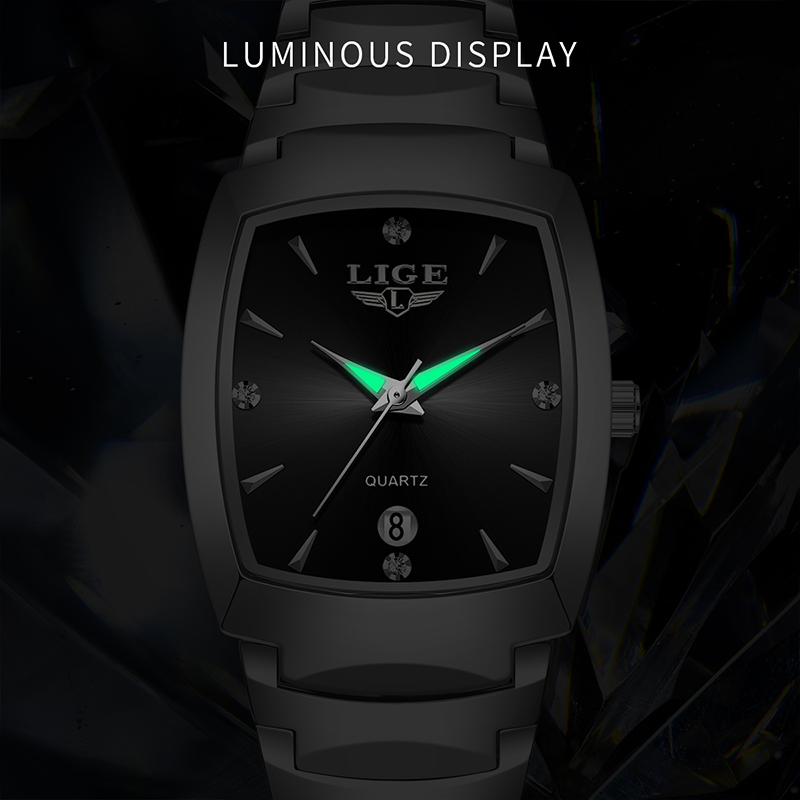 LIGE Watch women Business Luxu - Women Fashion Simple review and price