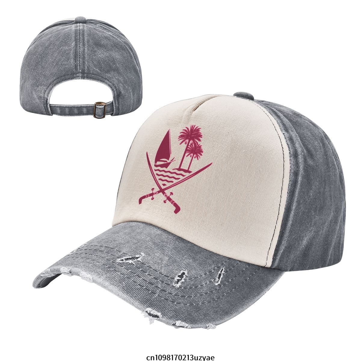 Emblem Of Qatar Cowboy Hat Wom - Women Fashion Qatar review and price
