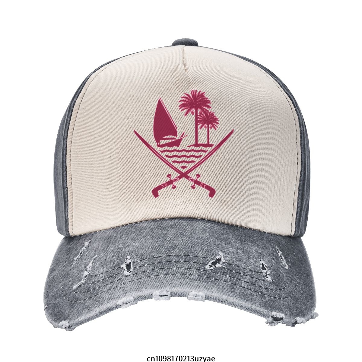 Emblem Of Qatar Cowboy Hat Wom - Women Fashion Qatar review and price
