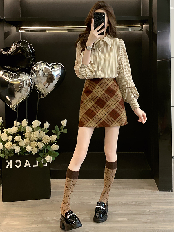 Fashionable Checks And Stripes - Women Fashion Online review and price