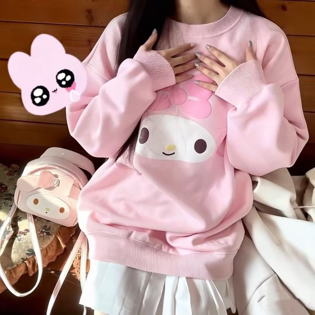 Sanrio Hello Kitty Printed Lon - Women'S Fashion Hoodie review and price