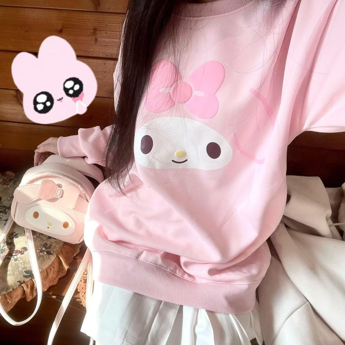 Sanrio Hello Kitty Printed Lon - Women'S Fashion Hoodie review and price