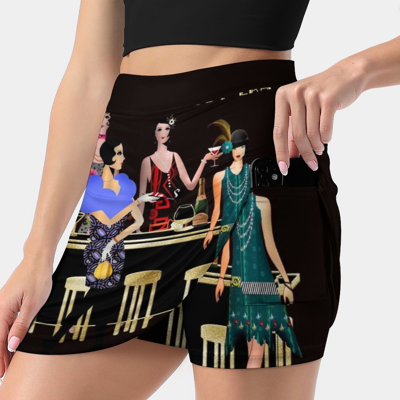 The Gatsby Era Skirts Woman Fa - Women'S Fashion Roaring 20S review and price