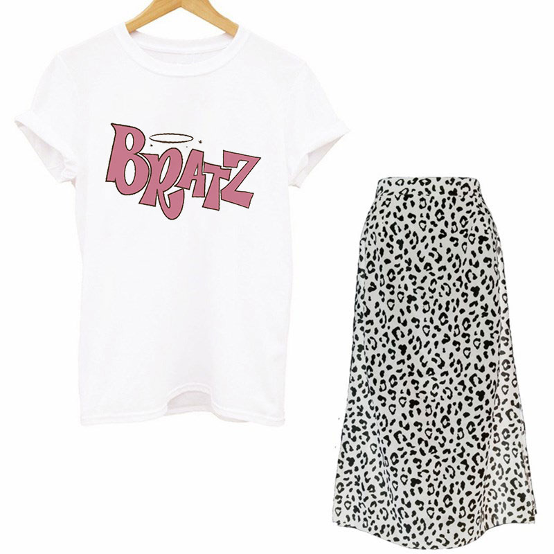 Women Two Piece Set Street Got - Printed Wrap Skirt review and price
