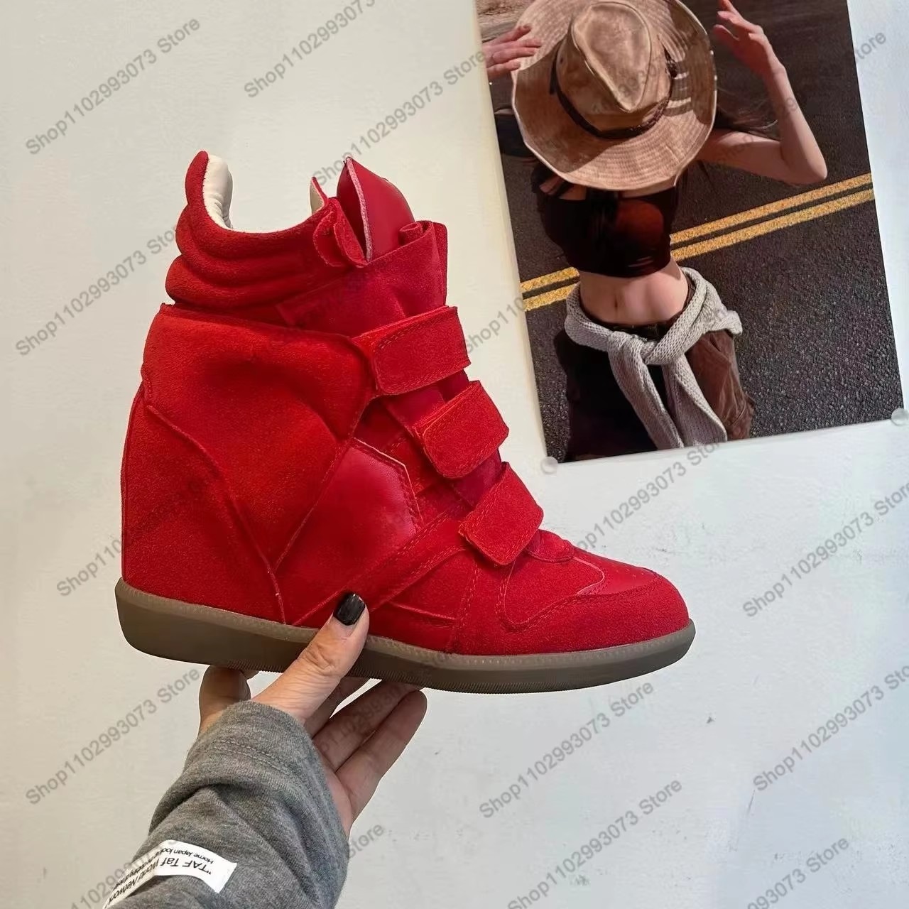 Women Hidden Wedge Heel High‑T - Women'S Fashion Gym Shoes review and price