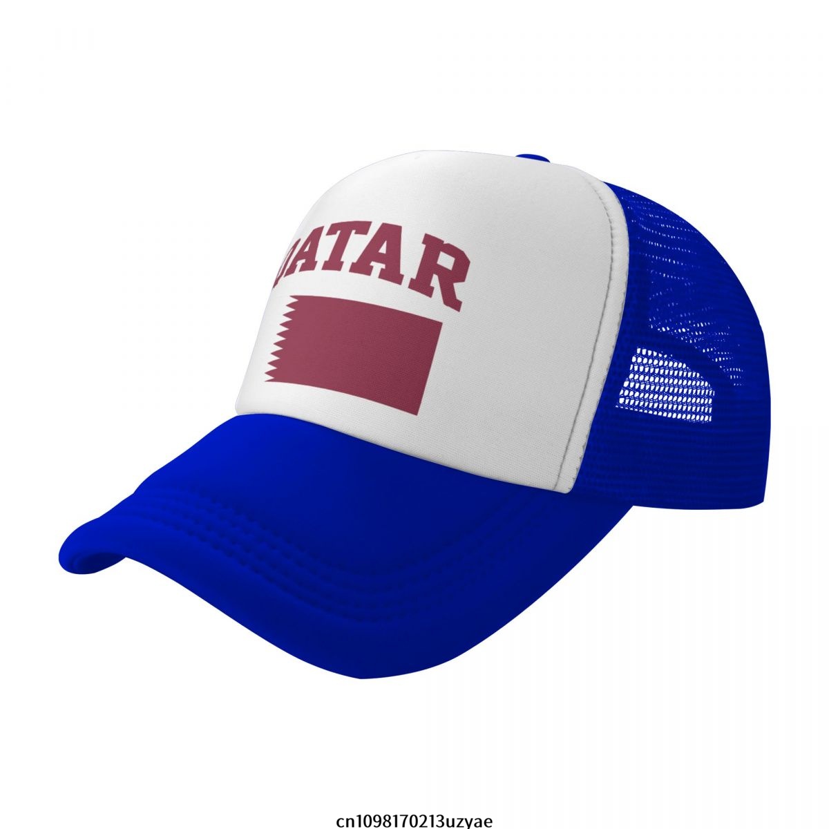 Qatar Flag Mesh Baseball Cap S - Women Fashion Qatar review and price