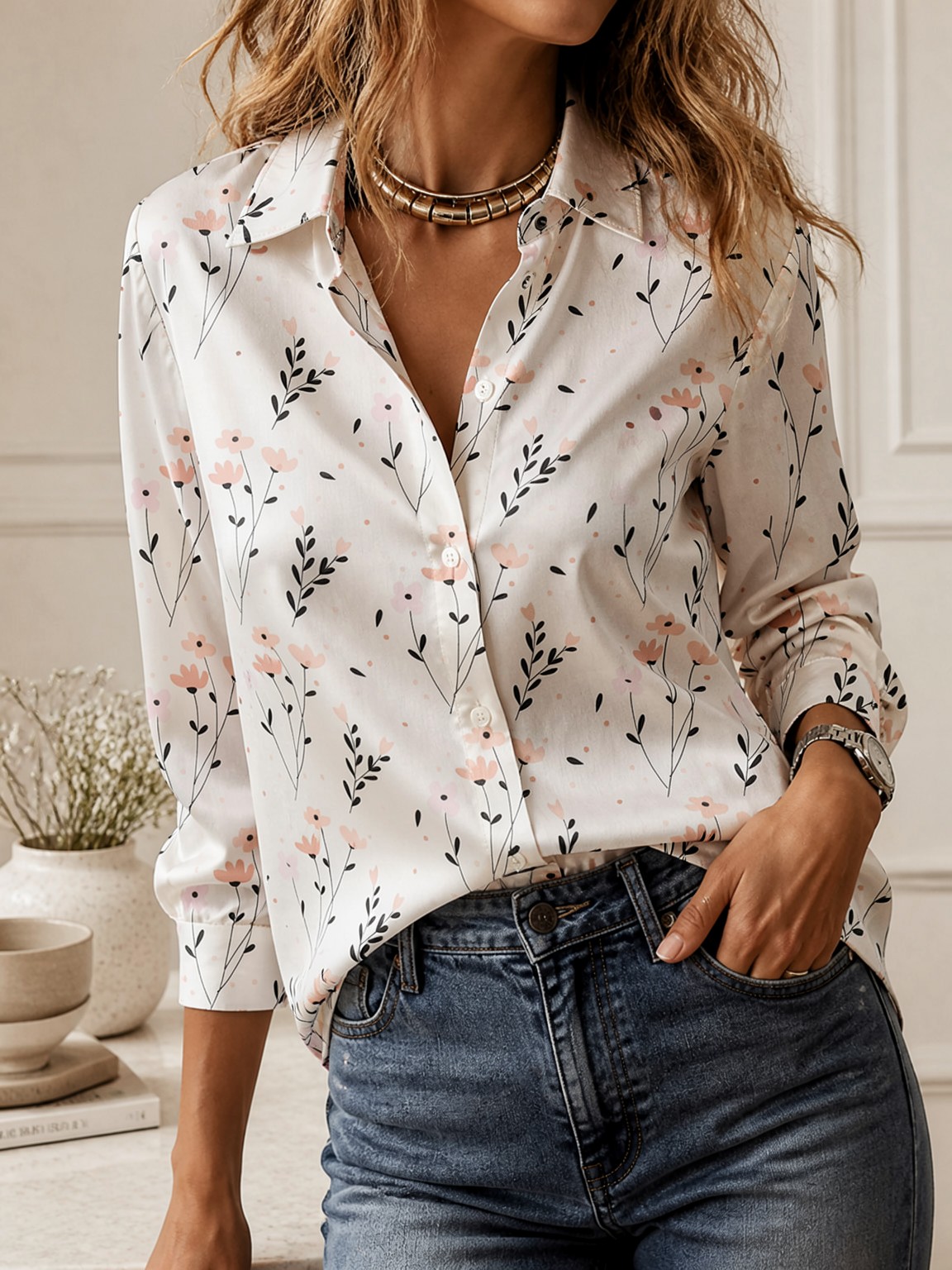 2026Minimalist Button Down Lon - Women Fashion Style review and price